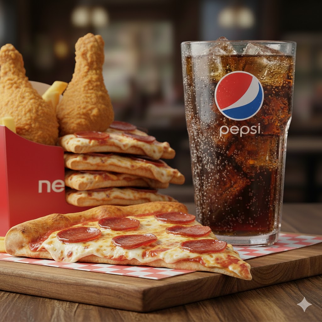 Combo Pizza Gà Pepsi